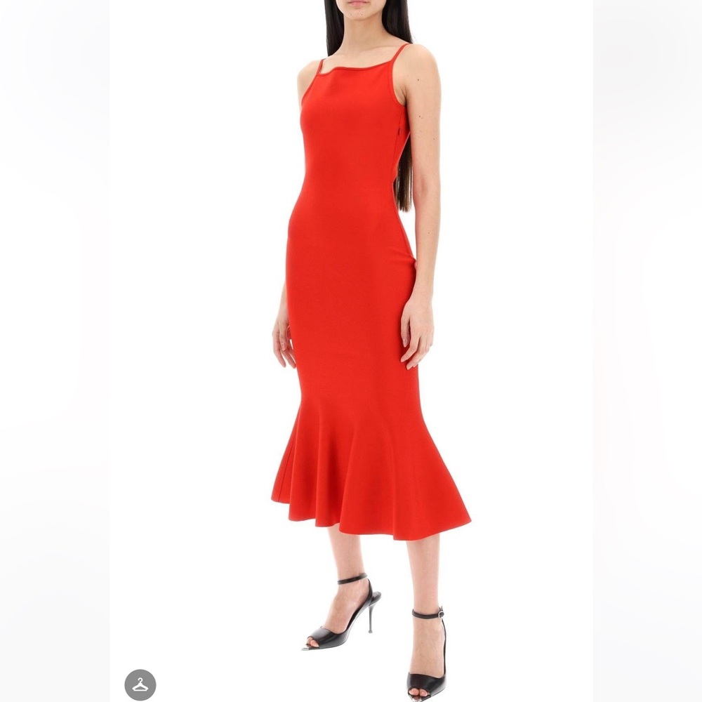 Alexander McQueen Flared Knit Dress